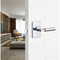 Sure-Loc Hardware Sure-Loc Hardware Levanto Privacy Rosette, Polished Chrome, Smooth Grip in Nickel LV102 26 GRIP-SM NI - alternate 3